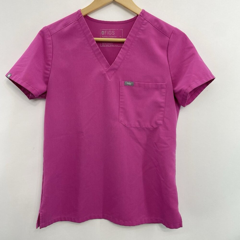 FIGS Catarina Scrub Top Medical Hospital Green FW1000 Nurse Womens XS
